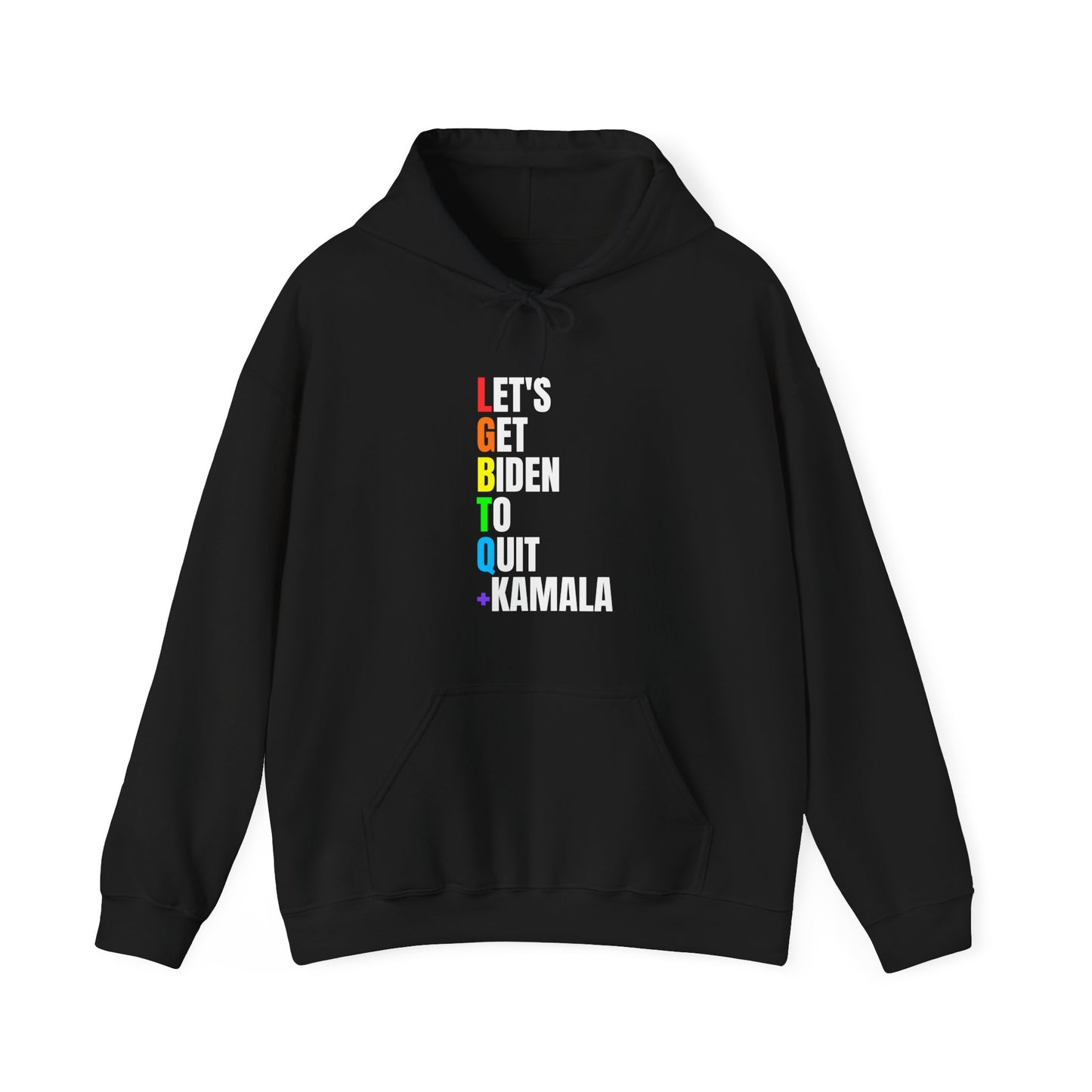 Let's Get Biden To Quit + Kamala Hoodie