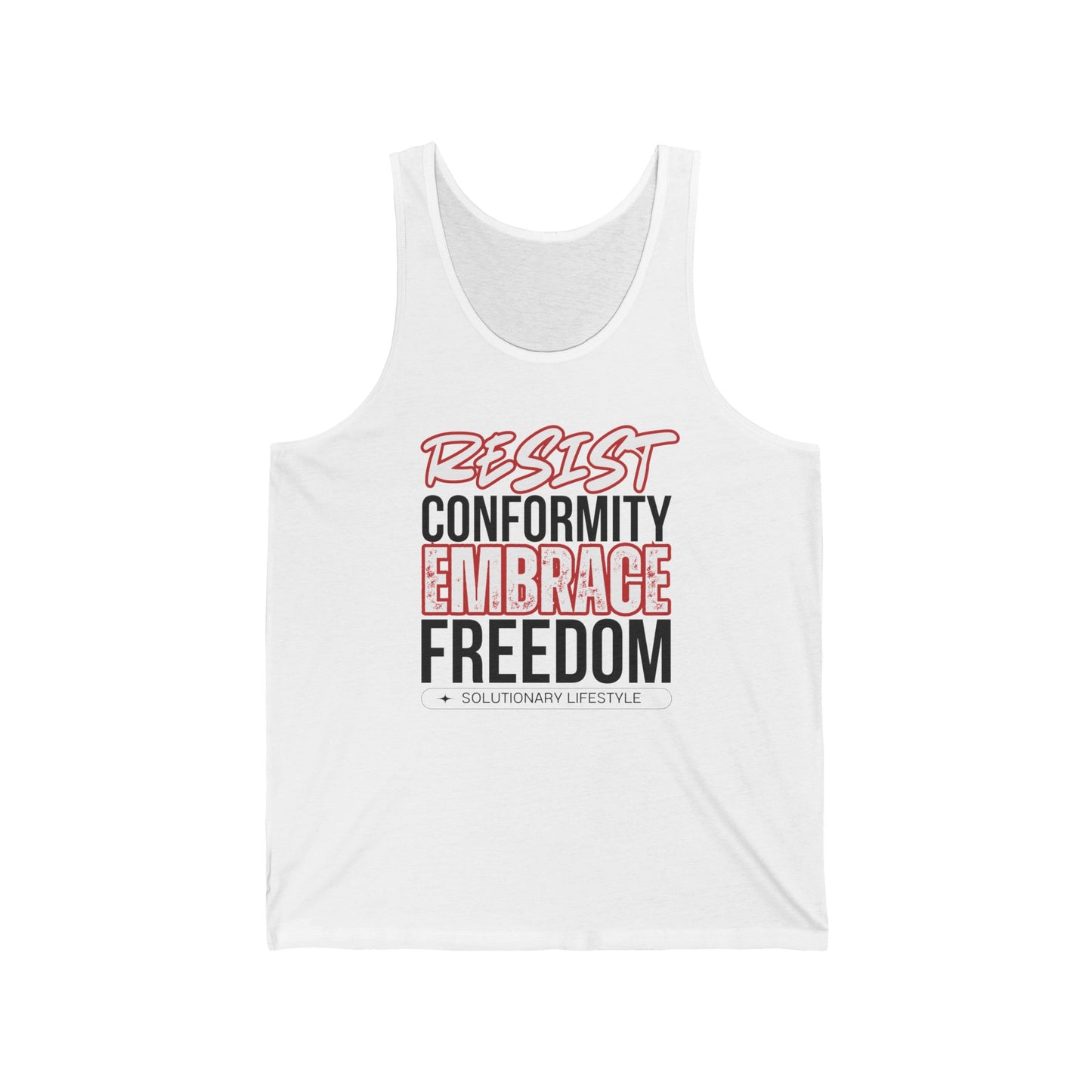 Resist Conformity, Embrace Freedom Hoodie Tank
