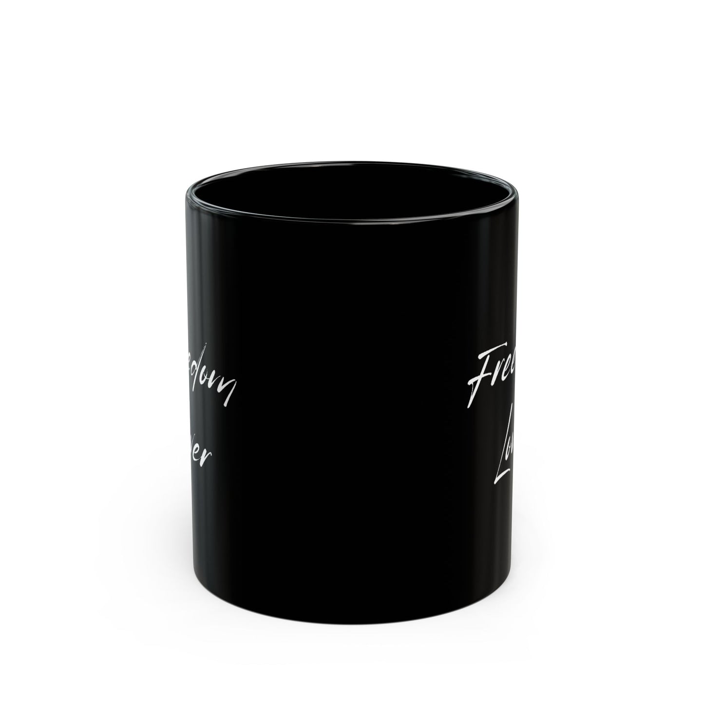 Freedom Lover Black Mug