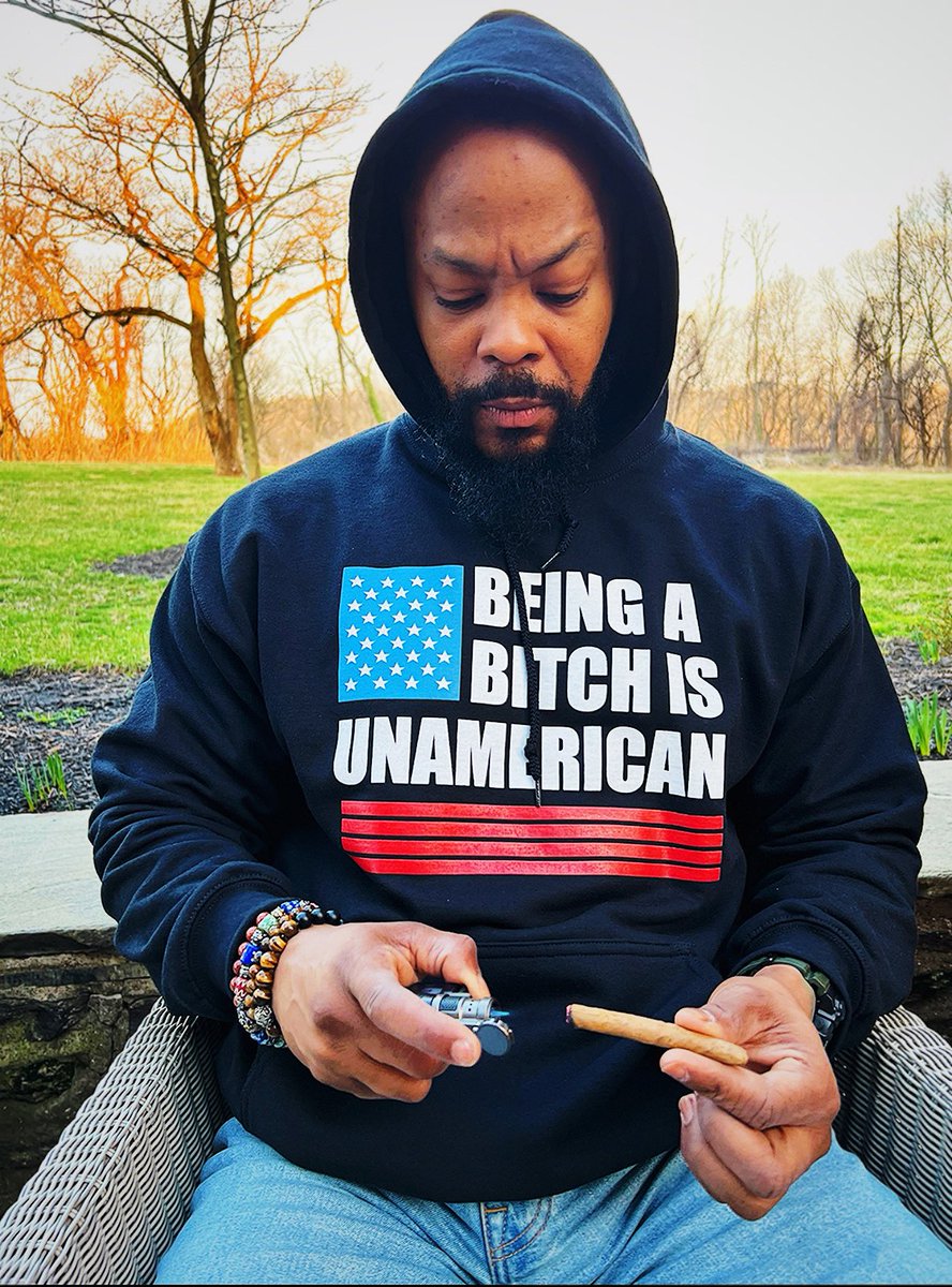 Being A Bitch Is Unamerican Hoodie