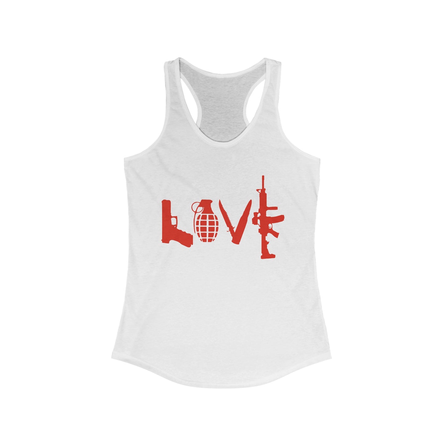 LOVE Women's Racerback Tank