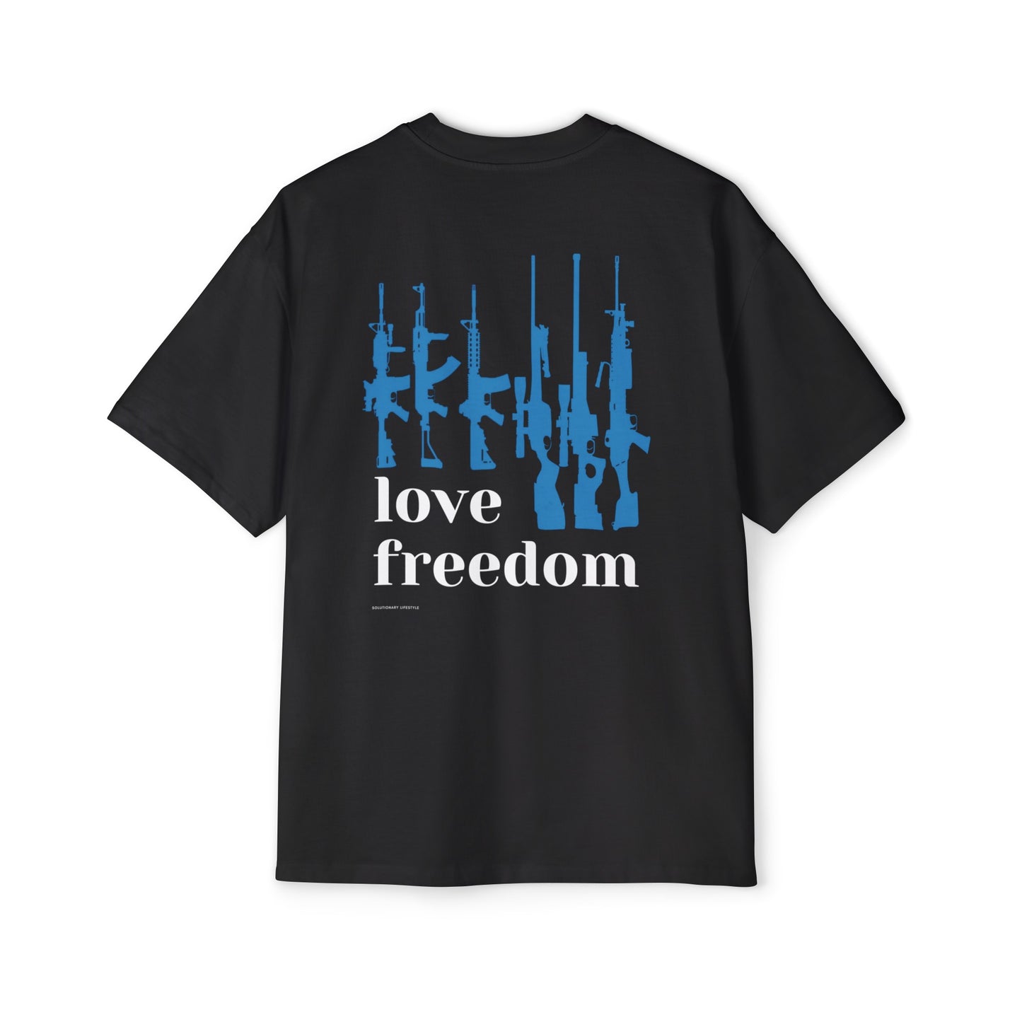 Love Freedom Heavy Oversized Tee