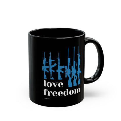 Love Freedom Mug (11 oz, 15oz)