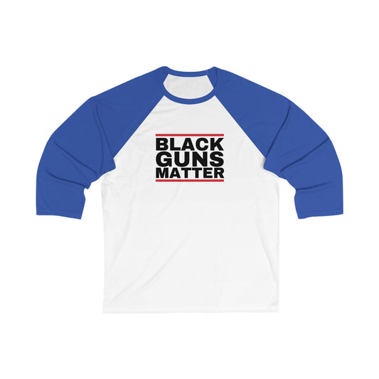 Black Guns Matter Raglan