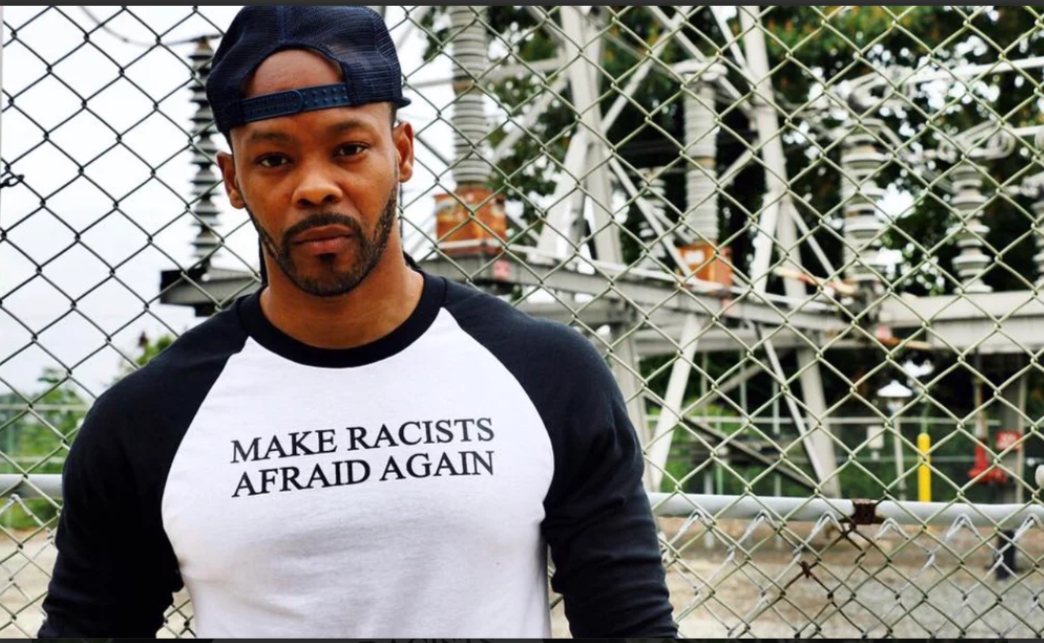 Make Racists Afraid Again Raglan - Markdown