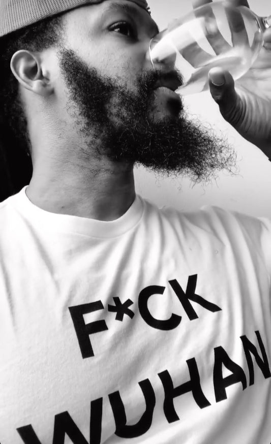 F*UCK WUHAN White Tee